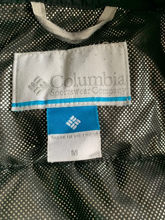 Columbia Men’s Black Hooded Puffer Coat Size Medium - Picture 5 of 8